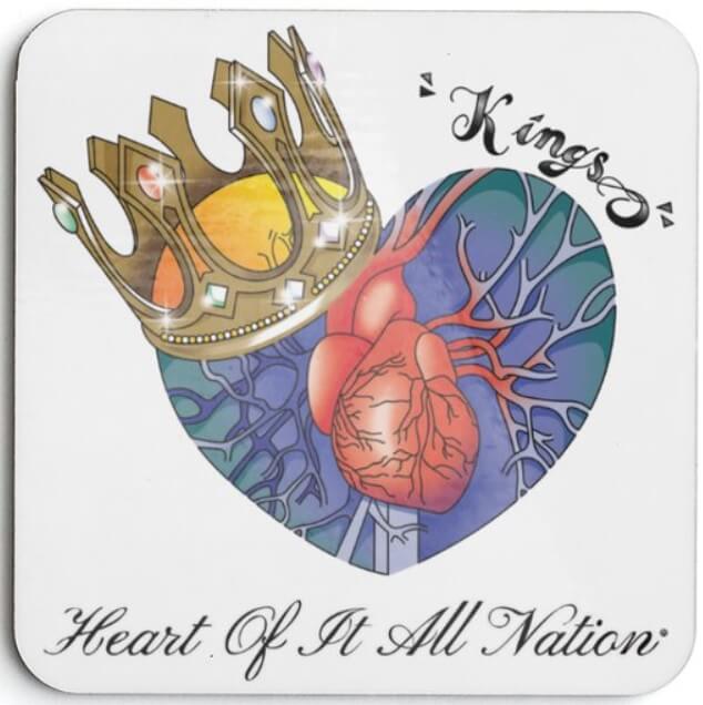 Alston Allen & Heart Of It All Nation Coasters, that comes in a set of four