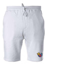 Short Set with T-Shirt, Embroidery Logo, White, Heart Of It All Nation